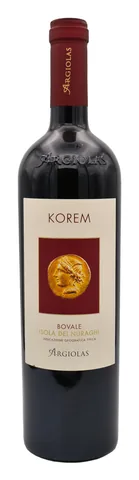 Bottiglia di Korem 2021, Argiolas