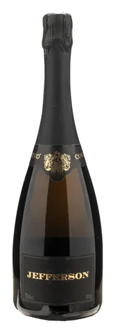 Bottiglia di Jefferson Rosé Metodo Classico Dosaggio Zero Nervi 2020, Giacomo Conterno