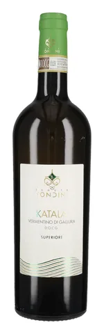 Bottiglia di Vermentino di Gallura Superiore Katala Tondini 2023