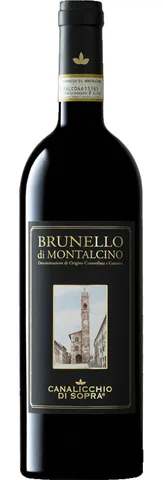 Bottiglia di Brunello di Montalcino 2019, Canalicchio di Sopra