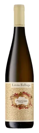 Bottiglia di Pinot grigio Curubella 2019, Livio Felluga