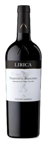 Bottiglia di Primitivo di Manduria 'Lirica' 2023, Produttori di Manduria