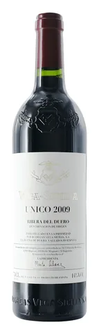 Bottiglia di Único 2015, Vega Sicilia