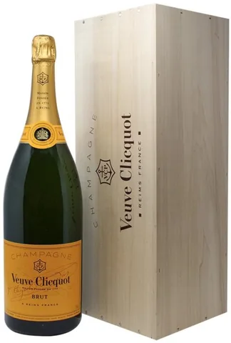 Bottiglia di Jéroboam Champagne Veuve Clicquot Brut Yellow Label Veuve Clicquot Ponsardin Jeroboam