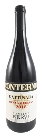 Bottiglia di Gattinara Vigna Valferana Nervi Giacomo Conterno 2018