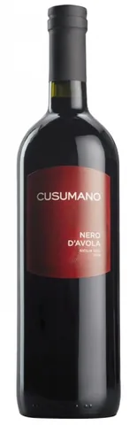 Bottiglia di Nero d'Avola Cusumano 2024