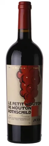 Bottiglia di Le Petit Mouton de 2016, Chateau Mouton Rothschild