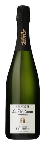 Bottiglia di Les Houtrants Complantés Brut nature 1er Cru, Champagne Geoffroy