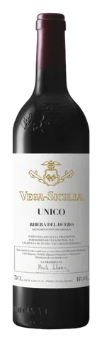 Bottiglia di Unico 2014, Vega Sicilia