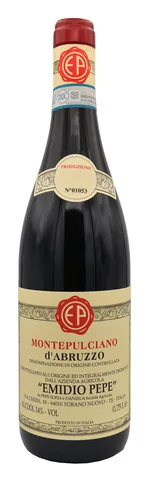 Bottiglia di Montepulciano d'Abruzzo 2023, Emidio Pepe