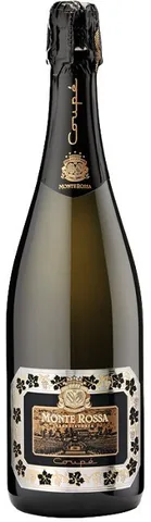 Bottiglia di Franciacorta Coupé Brut nature Monte Rossa