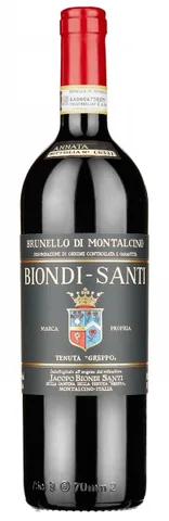Bottiglia di Brunello Di Montalcino Riserva Tenuta Greppo 2011, Biondi Santi