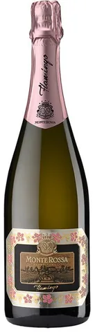 Bottiglia di Franciacorta Rosé Brut 'Flamingo' Monte Rossa