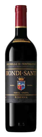 Bottiglia di Brunello di Montalcino Riserva 'Il Greppo' Biondi Santi 2016