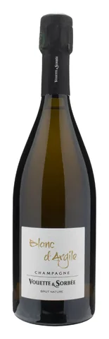 Bottiglia di Champagne Blanc d'Argile Brut Nature, Vouette & Sorbée