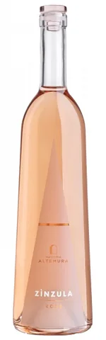 Bottiglia di Salento Rosato Zinzula 2025, Masseria Altemura