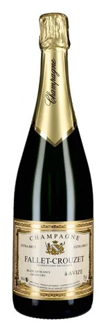 Bottiglia di Champagne Extra Brut Blanc de Blancs Grand Cru, Fallet-Gourron