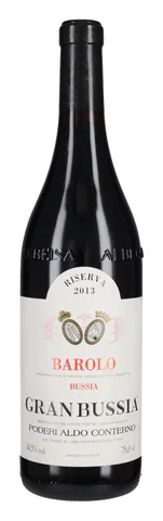 Bottiglia di Barolo Riserva 'Granbussia' 2013, Conterno Aldo