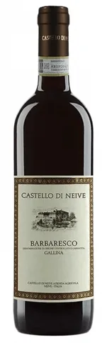 Bottiglia di Barbaresco 'Gallina' 2021, Castello di Neive