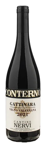 Bottiglia di Gattinara 'Valferana' 2021, Nervi