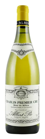 Bottiglia di Chablis Premier Cru 'Mont de Milieu' 2023, Pic Albert