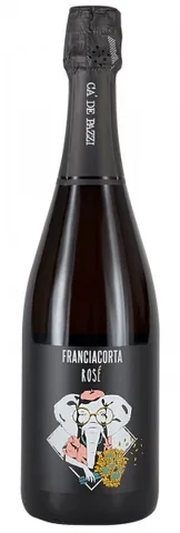Bottiglia di Franciacorta Rosé Brut, Ca' de Pazzi