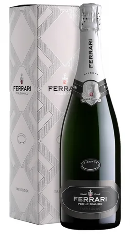 Bottiglia di Trento Spumante Riserva 'Perlé Bianco' 2017, Ferrari