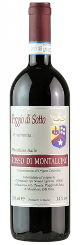 Bottiglia di Rosso Di Montalcino 2021, Poggio di Sotto