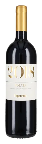Bottiglia di Solare 2018, Capannelle