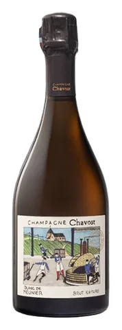 Bottiglia di Champagne Blanc de Meunier Brut Nature Chavost