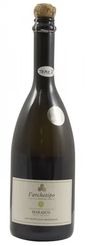 Bottiglia di Spumante Brut Nature di Marasco 2024, L'Archetipo