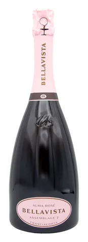 Bottiglia di Franciacorta Rosé Extra Brut 'Alma Assemblage 3' Bellavista