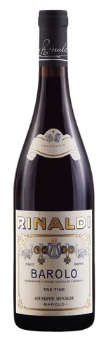 Bottiglia di Barolo Tre Tine 2019, Giuseppe Rinaldi