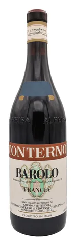 Bottiglia di Barolo Francia 2017, Giacomo Conterno