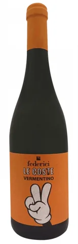 Bottiglia di Vermentino 'Le Coste' 2025, Federici