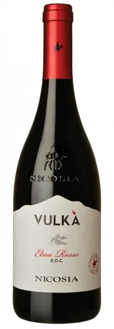 Bottiglia di Etna Rosso 'Vulkà' 2024, Cantine Nicosia